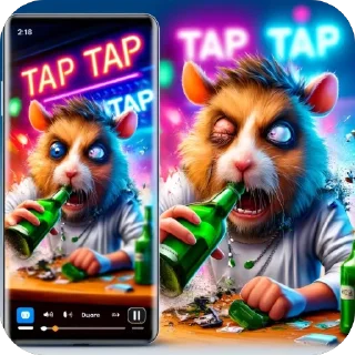 🫥 emoji Hamster Kombat Telegram sticker 7 of 32