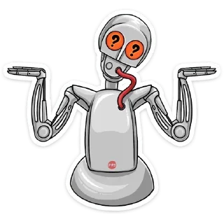 🤷‍♂ emoji Atomic Heart Telegram sticker 7 of 20