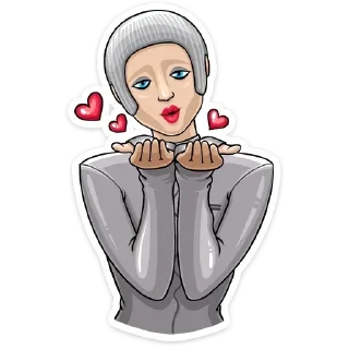 😘 emoji Atomic Heart Telegram sticker 19 of 20
