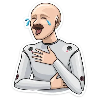 😂 emoji Atomic Heart Telegram sticker 13 of 20