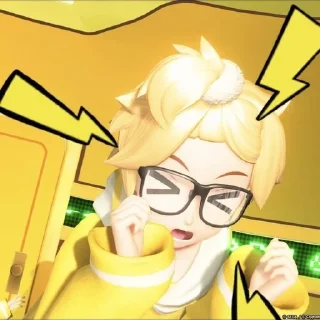 ⭐ emoji ~ Kagamine Len ~ Telegram sticker 14 of 47