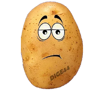 😕 emoji @STIKERFORALL PAPAS-PATATE-POTATOES Telegram sticker 23 of 40