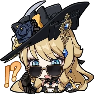 ⁉️ emoji 👒💙 𝒩𝒶𝓋𝒾𝒶 𝒯𝒽𝑒 𝐵𝑜𝓈𝓈 💛⚓️ Telegram sticker 7 of 92