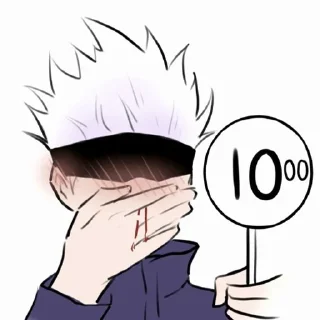 💯 emoji [Random] JJK (@TodorokiShouto) Telegram sticker 22 of 120