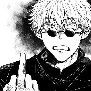 🖕 emoji [Random] JJK (@TodorokiShouto) Telegram sticker 16 of 120