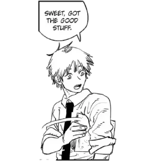 🙂 emoji denji Telegram sticker 20 of 25