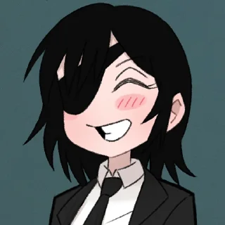 ☺️ emoji Mixed CSM 🪚 (@TodorokiShouto) Telegram sticker 13 of 113