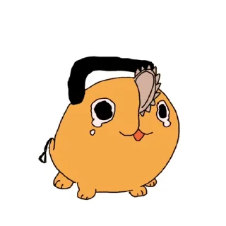 😭 emoji Chainsaw Man 🪚 (@TodorokiShouto) Telegram sticker 9 of 40