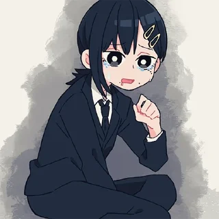 😭 emoji Mixed CSM 🪚 (@TodorokiShouto) Telegram sticker 24 of 113