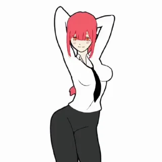💃 emoji Chainsaw Man 🪚 (@TodorokiShouto) Telegram sticker 24 of 40