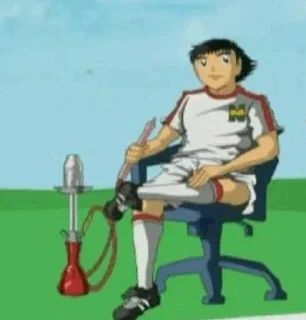 Sticker from Captain Tsubasa
