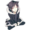 😿 emoji Izaya blu Telegram sticker 9 of 25
