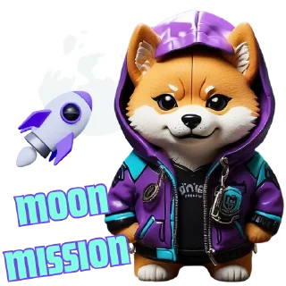 🛸 emoji Wif Inu Telegram sticker 20 of 31