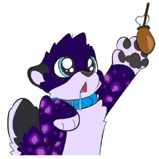 🍗 emoji Auroura Pulex Telegram sticker 8 of 23