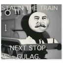 Sticker from Stalin