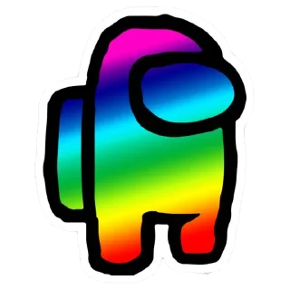 🏳️‍🌈 emoji Among us Telegram sticker 17 of 17