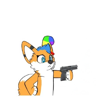 🔫 emoji FuzzyTheFox by Pulex Telegram sticker 18 of 53