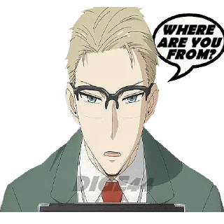 🏳️ emoji @STIKERFORALL 🇬🇧🏴󠁧󠁢󠁥󠁮󠁧󠁿SPY X FAMILY Telegram sticker 11 of 60