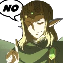 👎 emoji @STIKERFORALL SWORD ART ONLINE Telegram sticker 8 of 85