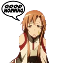 🛏 emoji @STIKERFORALL SWORD ART ONLINE Telegram sticker 6 of 85