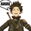😂 emoji @STIKERFORALL SWORD ART ONLINE Telegram sticker 5 of 85