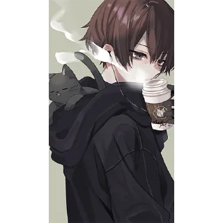 🥺 emoji (Menhera-kun)by: @awesome_fun3 Telegram sticker 21 of 25