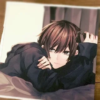 😕 emoji (Menhera-kun)by: @awesome_fun3 Telegram sticker 11 of 25