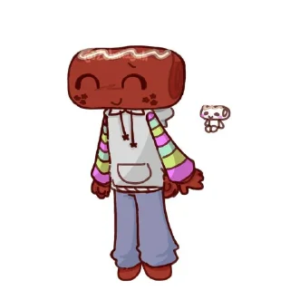 🍫 emoji ᑕOSᗰO Telegram sticker 8 of 35