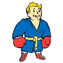 👊 emoji Fallout Telegram sticker 20 of 30