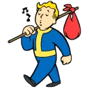 Sticker from Fallout