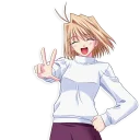 ✋ emoji Tsukihime~ Telegram sticker 24 of 32