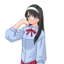 😶 emoji Tsukihime~ Telegram sticker 9 of 32