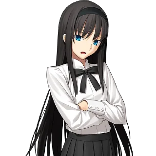 Sticker from Tsukihime Remake