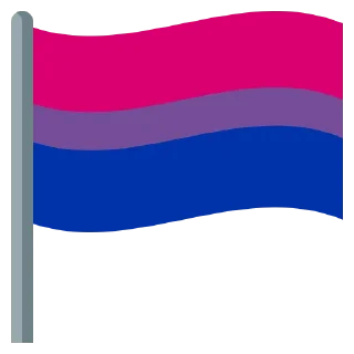Sticker from Pride emoji flags