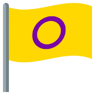 🟡 emoji Pride emoji flags Telegram sticker 6 of 15