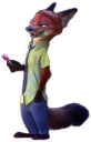 😉 emoji NickWilde Telegram sticker 18 of 42