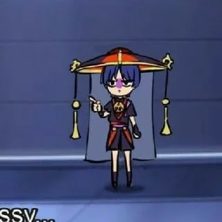 🎐 emoji scaramouche; Telegram sticker 23 of 25