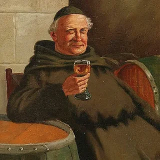 🍷 emoji Monks Tasting Wine by Avinoam Telegram sticker 16 of 16