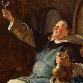 🍷 emoji Monks Tasting Wine by Avinoam Telegram sticker 5 of 16