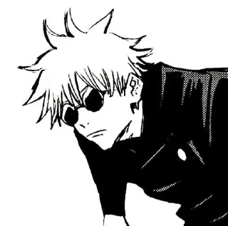 😎 emoji .Gojo. Telegram sticker 13 of 40