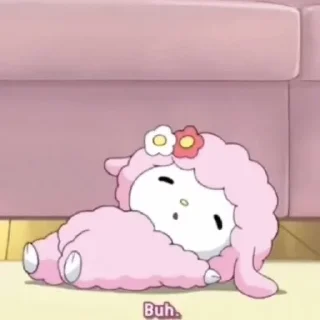 Sticker from strawberry