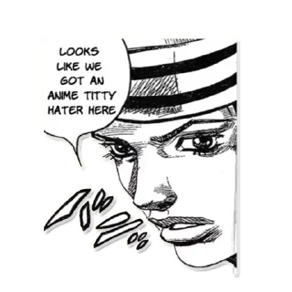 😒 emoji Jojolion Telegram sticker 22 of 53