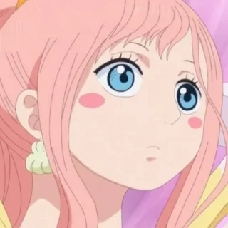 🥰 emoji Shirahoshi @StickersofAnime Telegram sticker 8 of 42