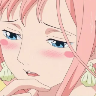 🥰 emoji Shirahoshi @StickersofAnime Telegram sticker 20 of 42