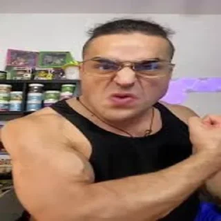 💪 emoji Che Schifo i Negri (by @F4ct0rGX2) Telegram sticker 6 of 13