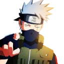 👆 emoji KAKASHI Telegram sticker 2 of 32