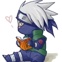 😘 emoji KAKASHI Telegram sticker 18 of 32