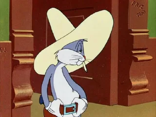 Sticker from BUGS BUNNY