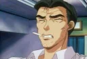 Sticker from Initial D