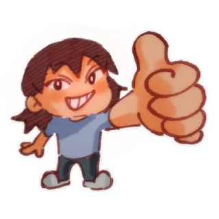 👍 emoji мій делюжінал Telegram sticker 8 of 30